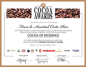 Cocoa of Excelence Award